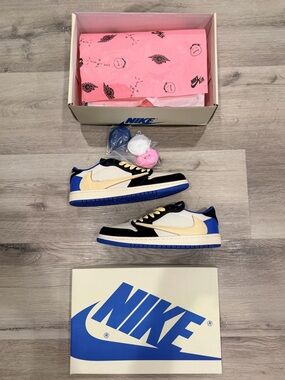 Travis Scott Jordan 1 Low “Fragment”